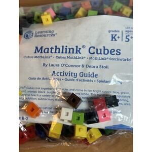 Learning Resources Mathlink Cubes  Kindergarten, STEM
